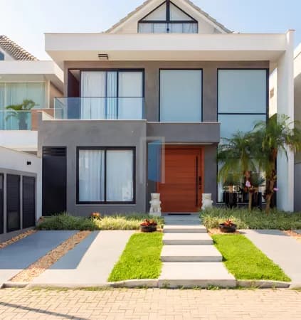 Linda casa contemporânea triplex no ART LIFE