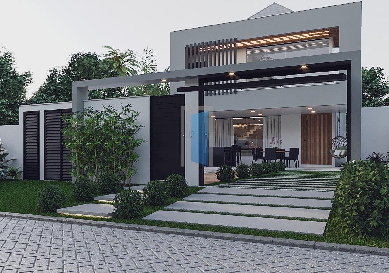 🏡✨ Casa Contemporânea no Jardins de Maria | 304m² | Sótão