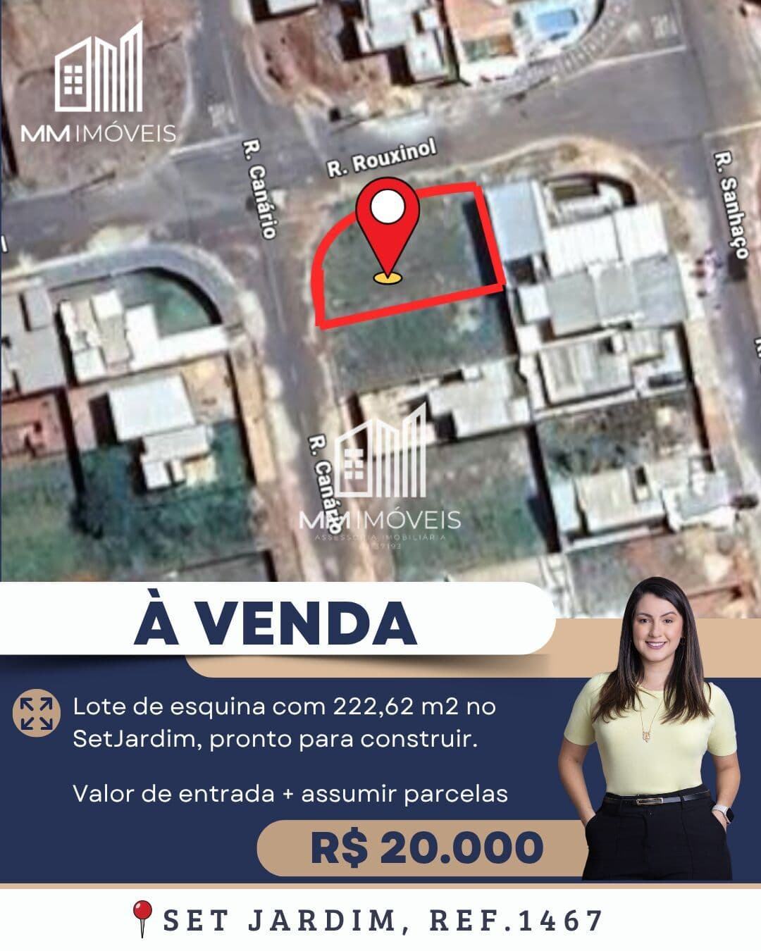 Terreno de esquina SetJardim