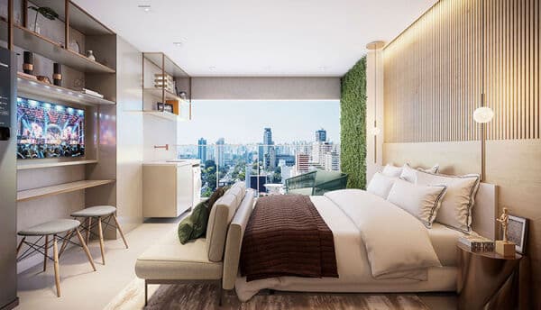 Studio de 25,45m², pronto para morar, à venda no bairro Vila Clementino - São Paulo/SP, Zona Sul