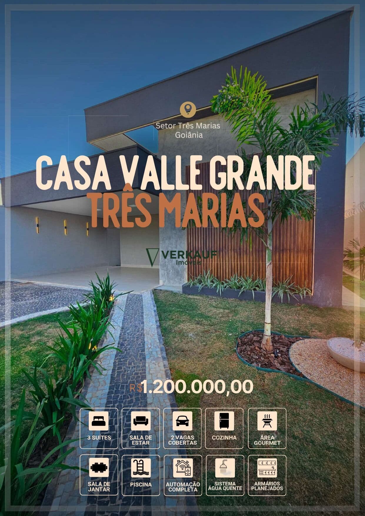 Casa em Goiânia - Setor Três Marias