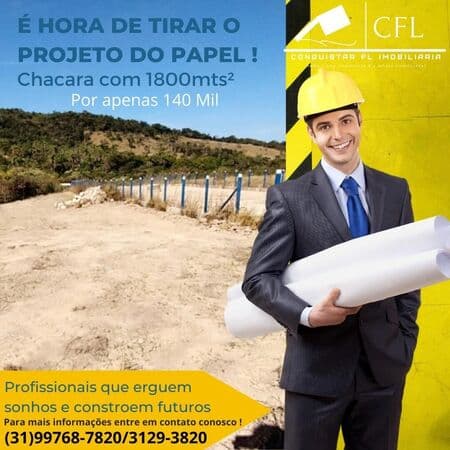 Fazenda/Sítios/Chácaras em Brumadinho - Águas Claras