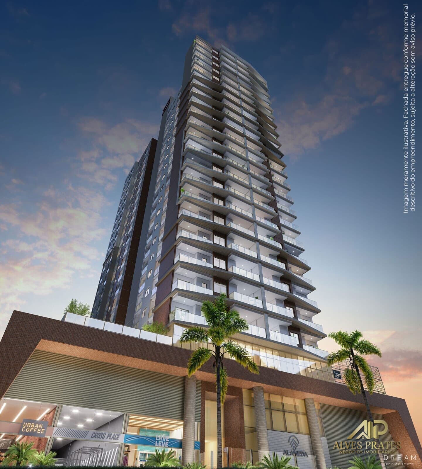 Apartamento 2 e 3 quartos de Alto Padrão á venda em Jockey de Itaparica, Vila Velha