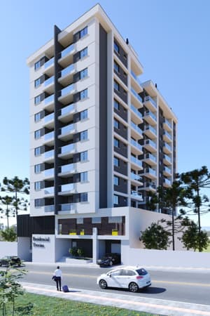 Apartamento a venda Residencial Treviso, Bairro Coral Lages/SC