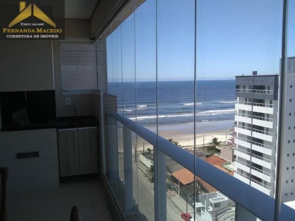 LINDO APTO COM VISTA PARA O MAR 3 QUARTOS NO RESORT ITANHAÉM-SP