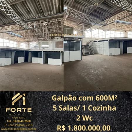 Galpão/Depósito/Armazém em Botucatu - Centro