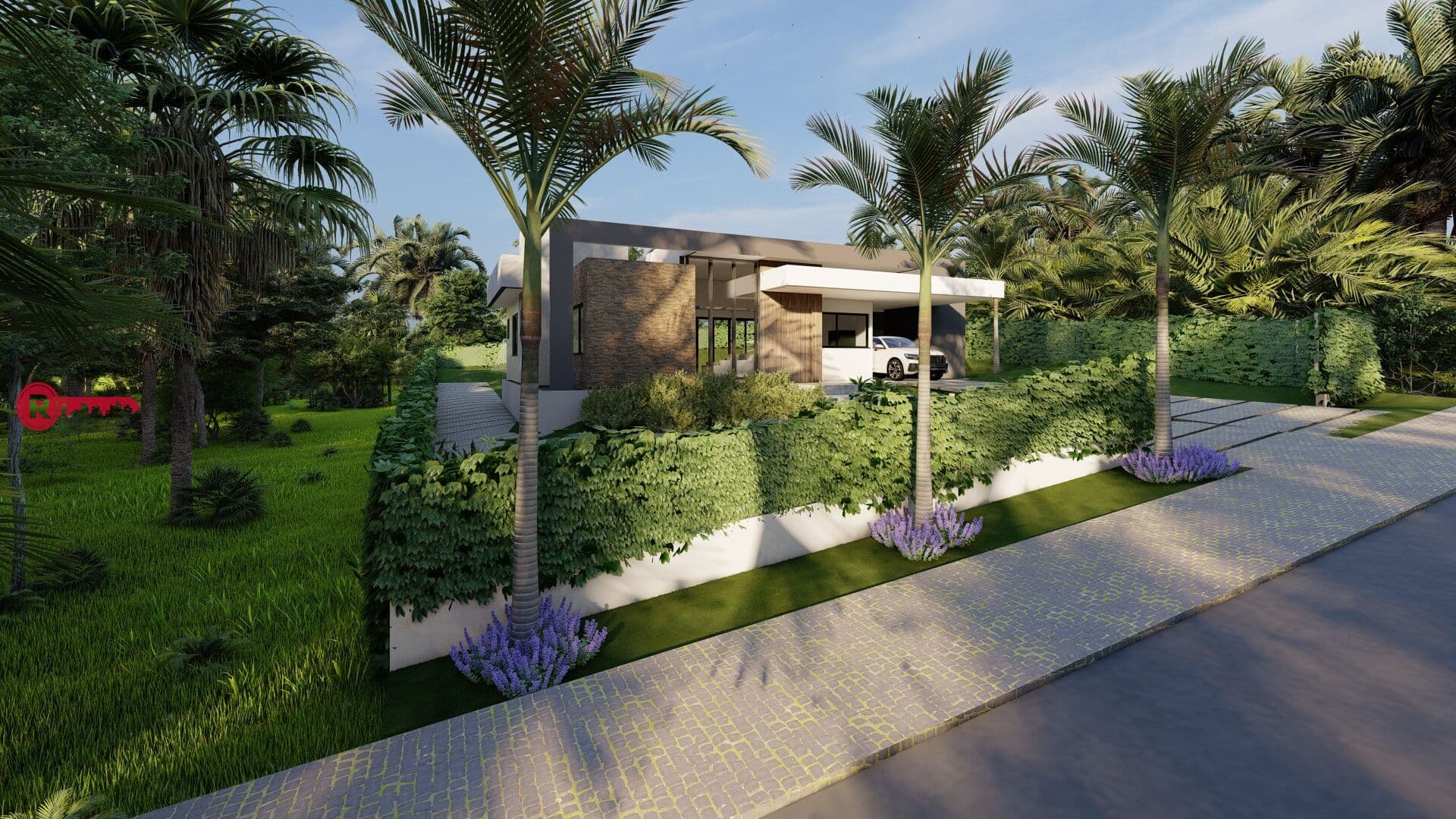 Lote 1.390,58m² Com Projeto Arquitetônico à Venda no Condomínio Gran Ville em Igarapé