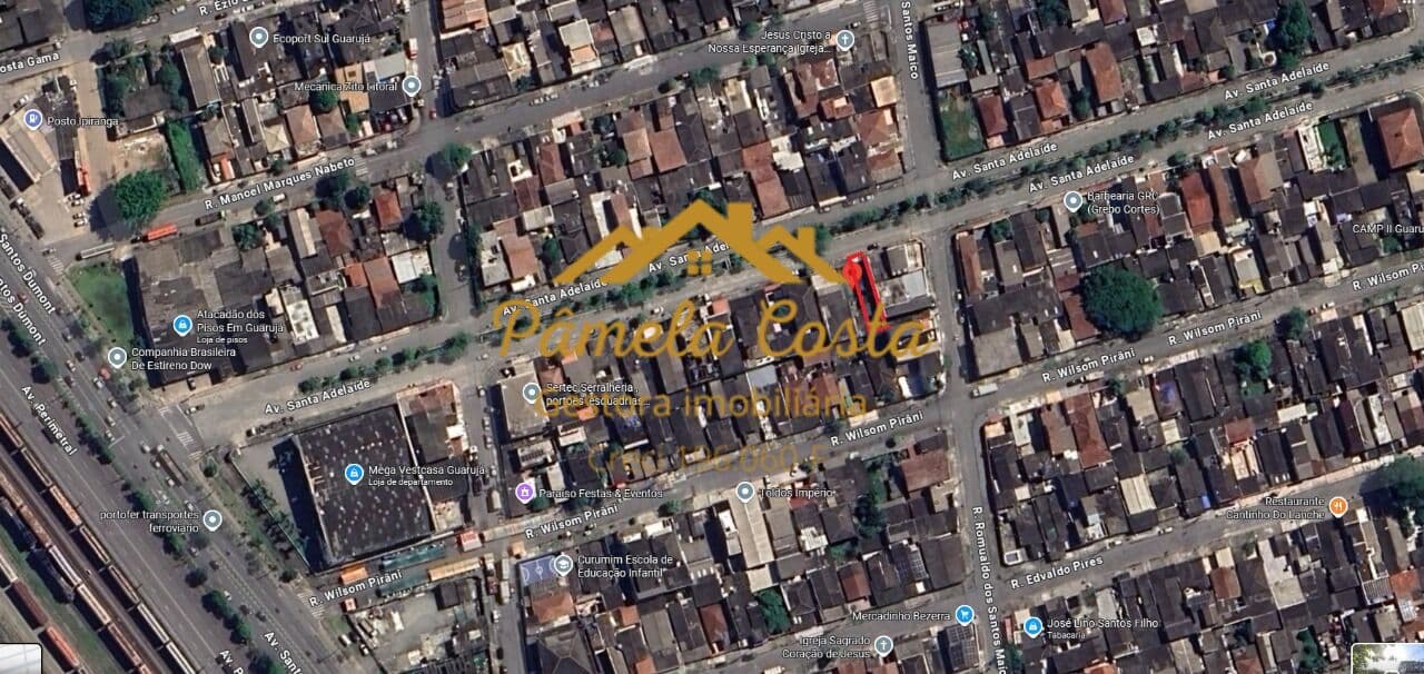 Lote/Terreno em Guarujá - Jardim Boa Esperança (Vicente de Carvalho)