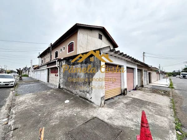 Lindo Sobrado Geminado à Venda – Parque Estuário, Guarujá/SP - Apenas 900 metros da Praça 14 Bis