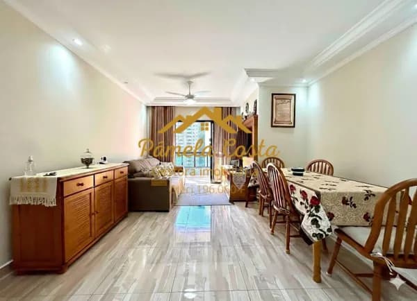 🏖️ Apartamento Reformado na Pitangueiras – 300m da Praia - Guarujá/SP