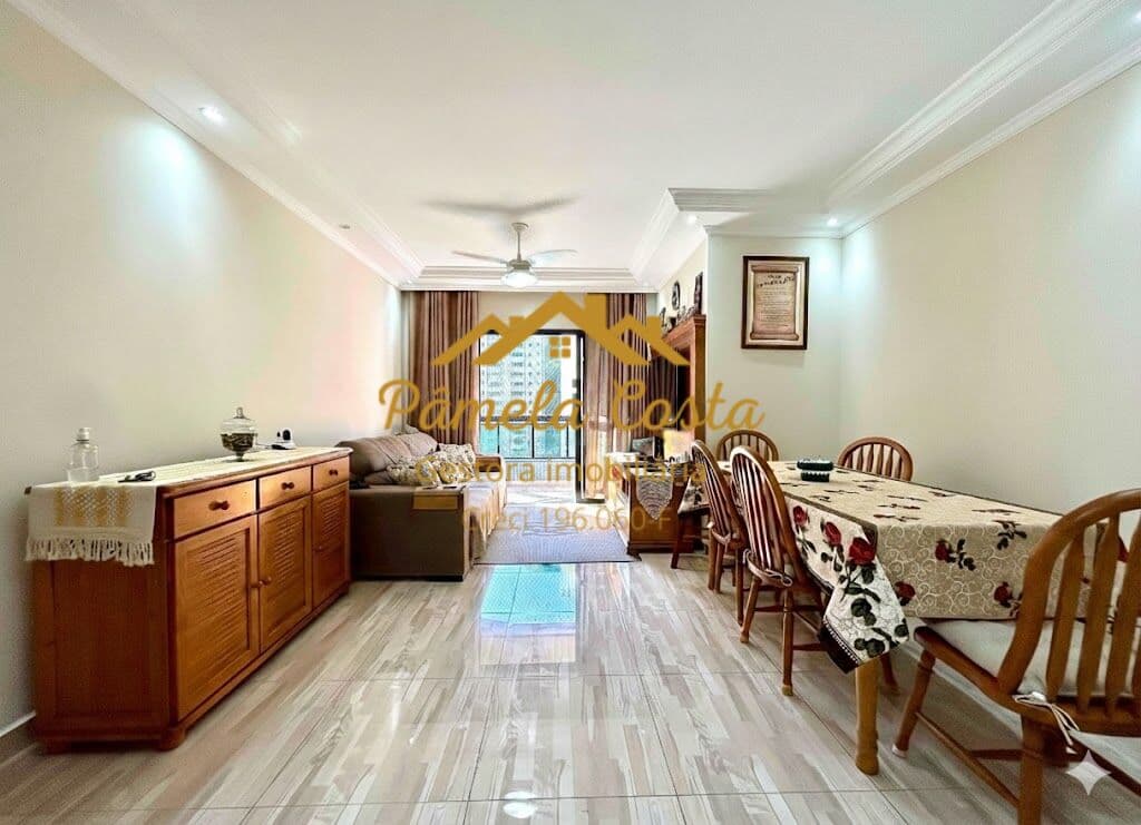 🏖️ Apartamento Reformado na Pitangueiras – 300m da Praia - Guarujá/SP