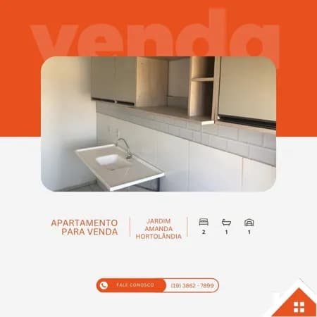 Apartamento à venda no bairro Jardim Amanda II - Hortolândia/SP