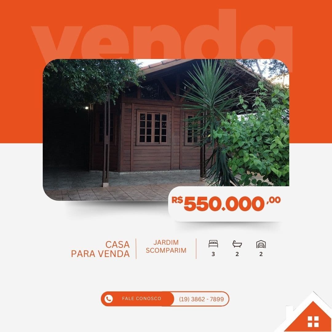 Chácara/casa- à venda no bairro Jardim Scomparim - Mogi Mirim/SP