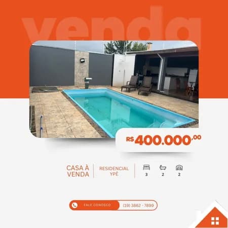 Casa à venda no bairro Loteamento Residencial Ypê - Mogi Mirim/SP