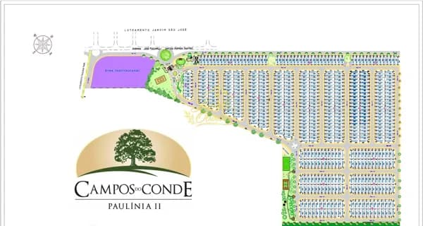 Lote/Terreno em Paulínia - Cascata
