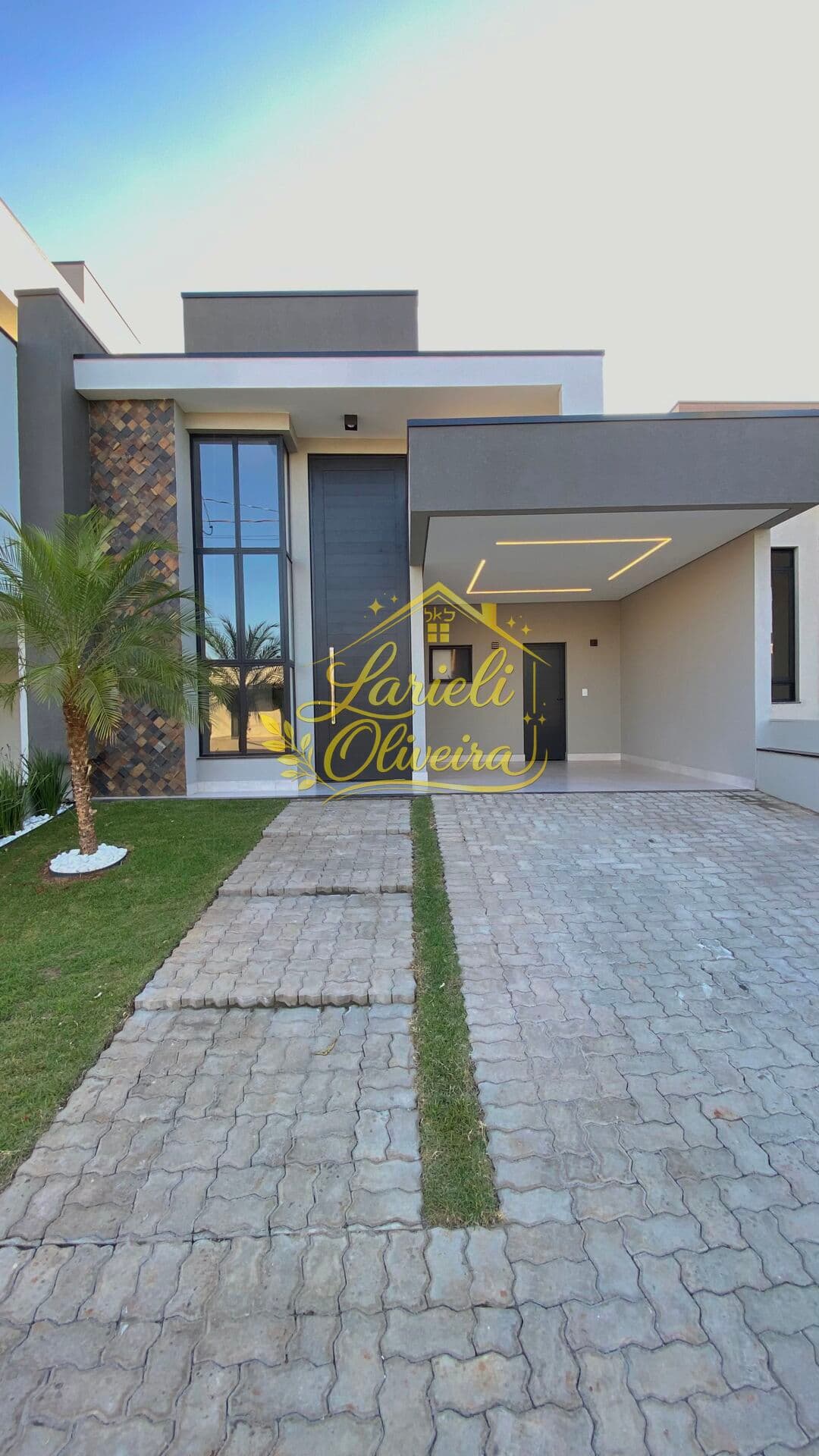 Casa Com Escritório E Closet À Venda No Jardim Dos Lírios - Paulínia/SP