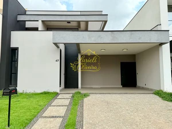 Casa Térrea Moderna no Condomínio Reserva Real – Paulínia