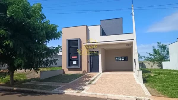 Casa em Condomínio Terras da Estância 3 com área gourmet - em Paulínia