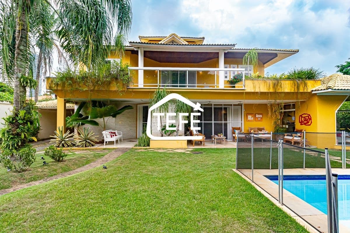 CASA para LOCAÇÃO na BARRA - 4 SUÍTES - Condomínio Porto dos Cabritos - R$ 18.000,00 - Rio de Janeiro, RJ