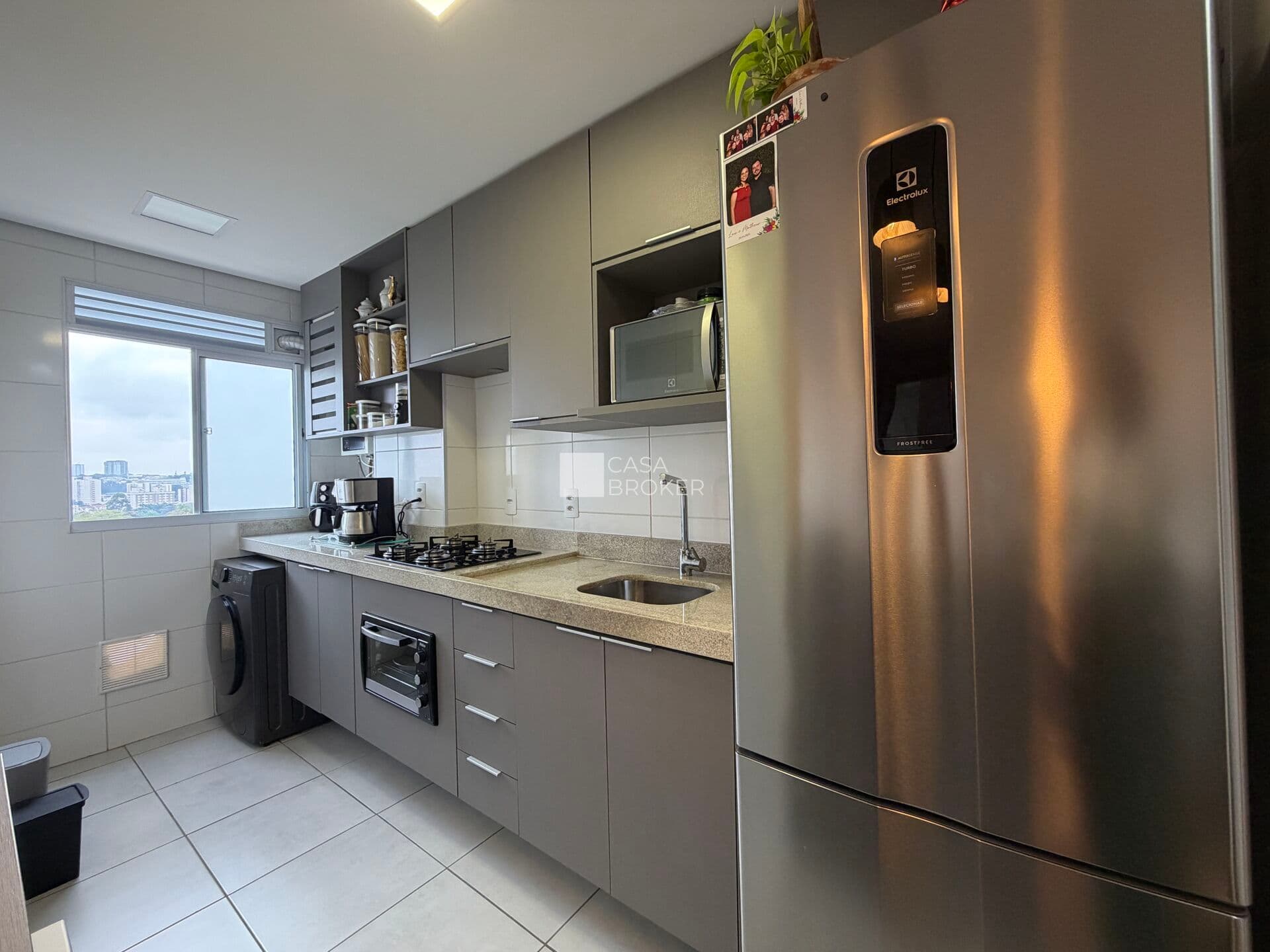 Apartamento de 2 dormitórios e vista para o Parque Linear à venda no Residencial Villa Garden, Campinas/SP