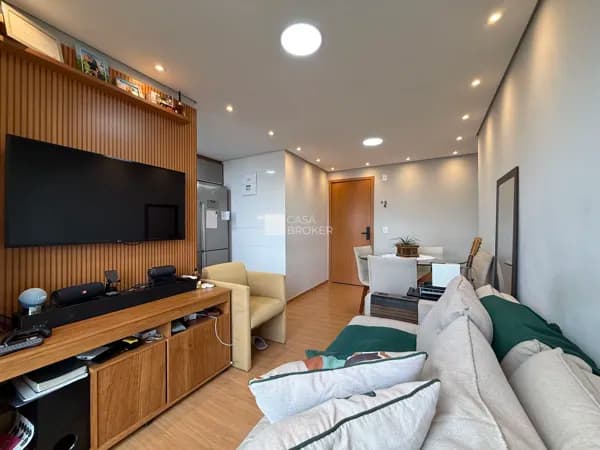 Imperial Garden – apartamento planejado no andar alto, com varanda gourmet e vista livre para o parque linear