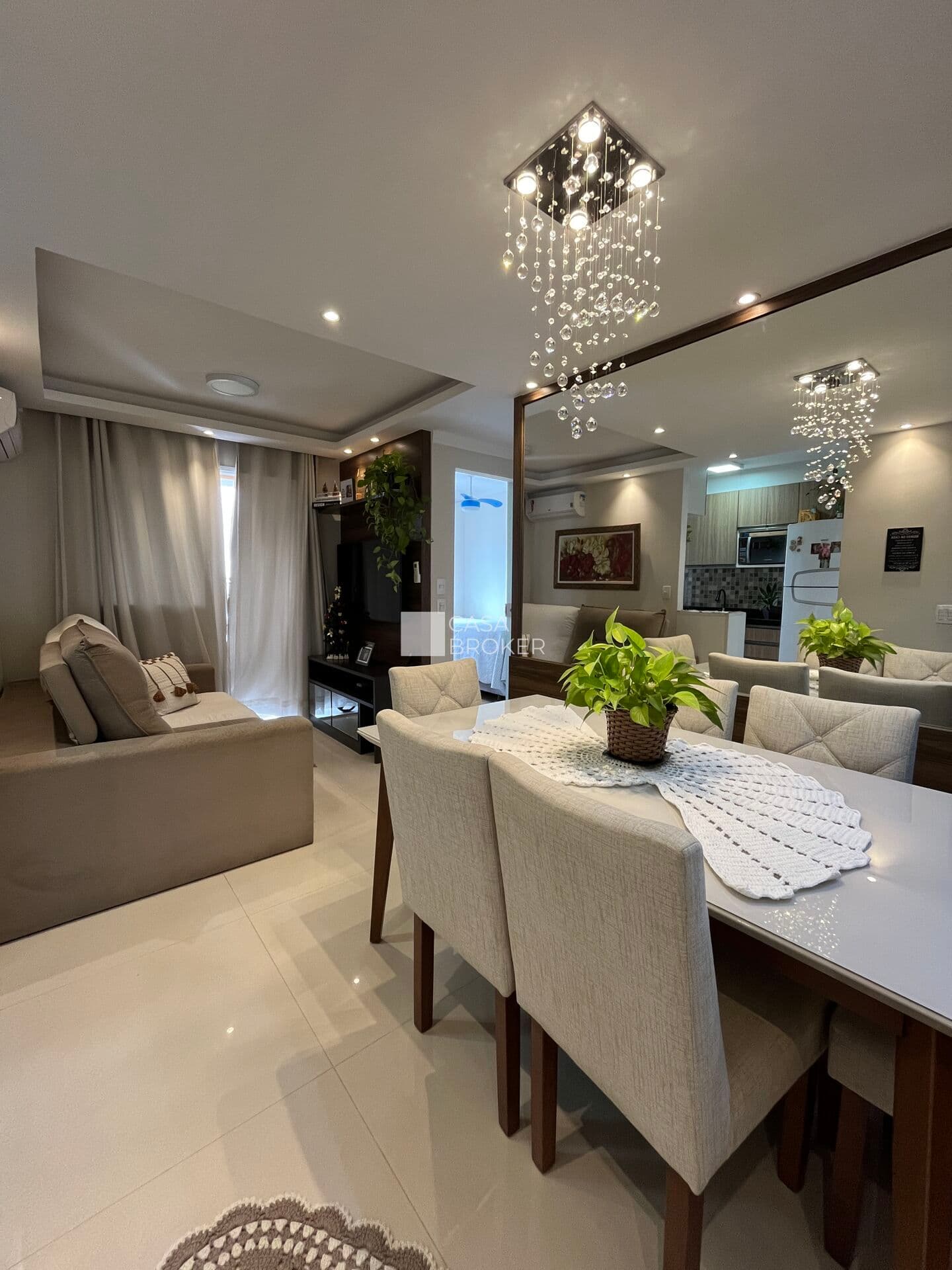 Apartamento de 3 dormitórios e varanda no Boulevard Home Resort em Vila Satúrnia, Campinas/SP