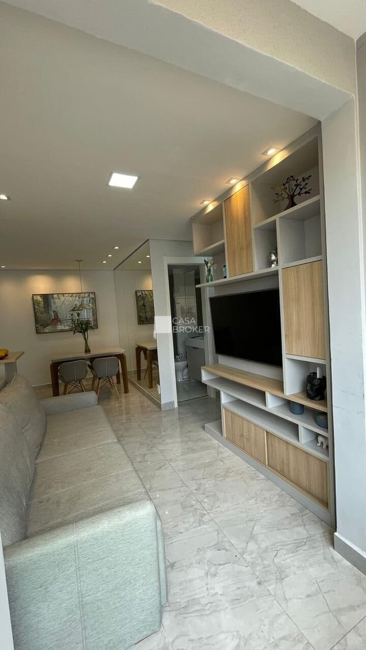 Apartamento com suíte, varanda e 1 vaga coberta no Living Vision – Bonfim