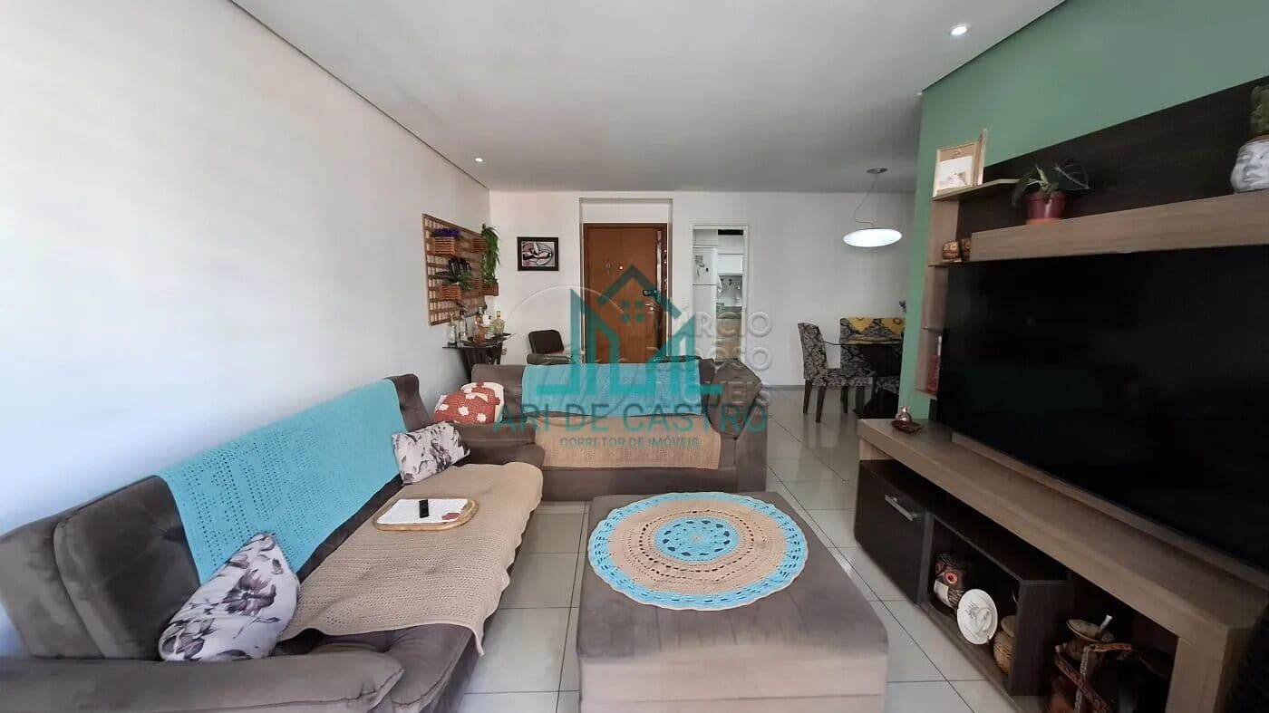 Apartamento com 3 Quartos, 99m², Varanda e 2 Vagas à venda na Ponta Verde - Maceió Alagoas