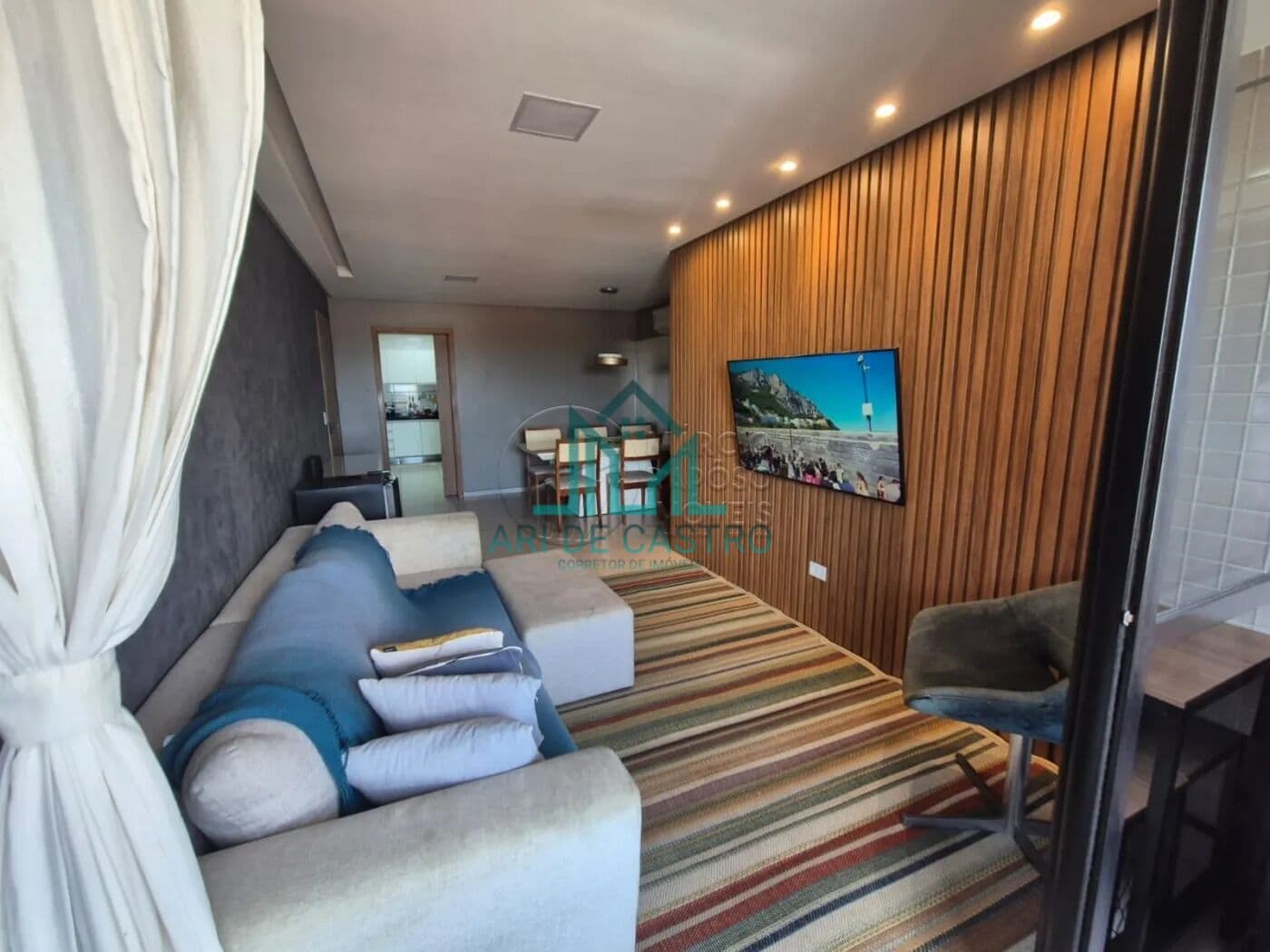 Apartamento Nascente com 3 Quartos, 100m², Mobiliado Varanda à venda na Gruta de Lourdes - Maceió Alagoas