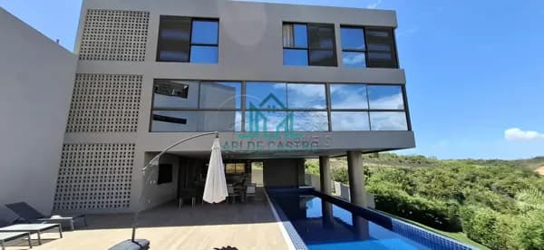 Casa com 4 Suítes, 642m² com Piscina e Área Gourmet Completa no Condomínio Atlantis na Garça Torta - Maceió Alagoas