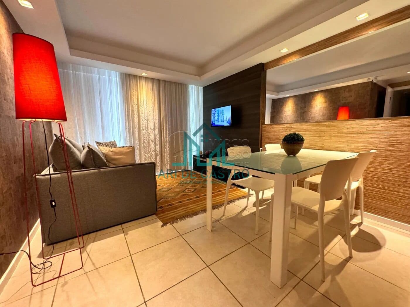Apartamento Quarto e Sala, Mobiliado em Andar Alto à venda na Jatiuca - Maceió Alagoas