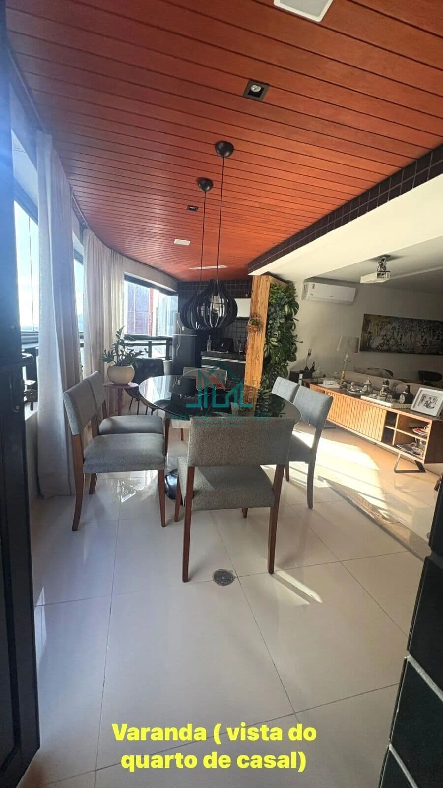 Apartamento com Varanda Vista Mar com 4 Suítes na Praia de Jatiuca - Maceió Alagoas