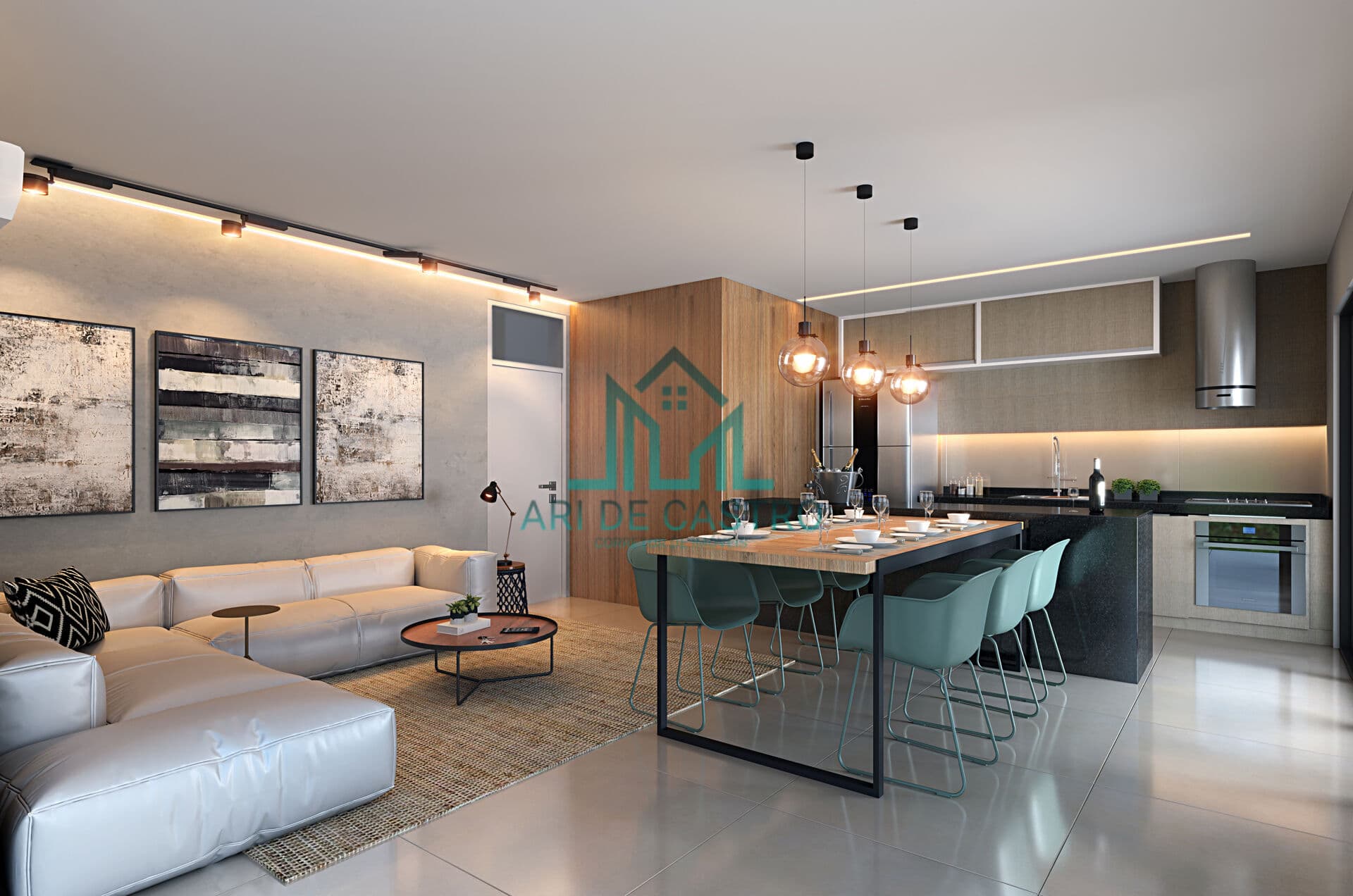 Bricks - Apartamentos com 2 Quartos, Varanda a 800m da Praia de Jatiúca - Maceió Alagoas
