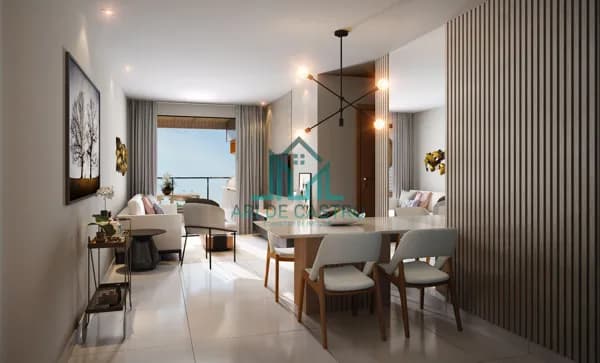Edifício Brisas do Atlântico - Apartamentos de 3 Quartos, Varanda Gourmet, 79m² na Jatiúca - Maceió Alagoas