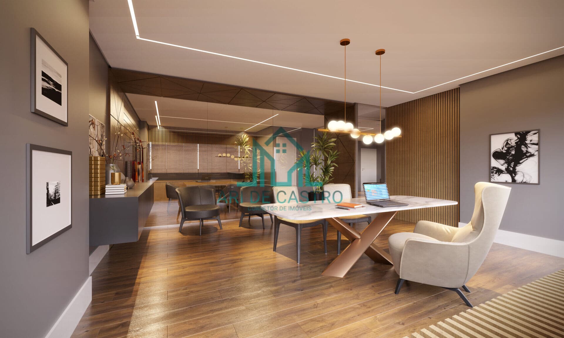 Empresarial The Icon Park Office - Salas Comerciais de 117,05m² de Alto Padrão à Venda, para um Consultório ou Escritório ao lado do Parque Shopping Maceió/AL