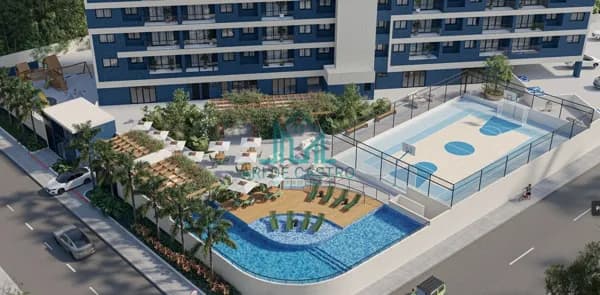 Edifício Gênova – Apartamento 2 Quartos, 65m², Varanda Gourmet, Área de Lazer Completa, Excelente Localização no Bairro São Jorge - Maceió Alagoas
