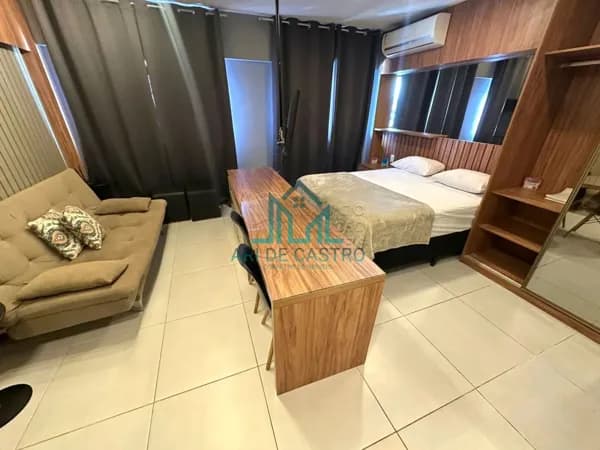 Apartamento Studio 29m², Mobiliado à venda Praia de Ponta Verde - Maceió Alagoas