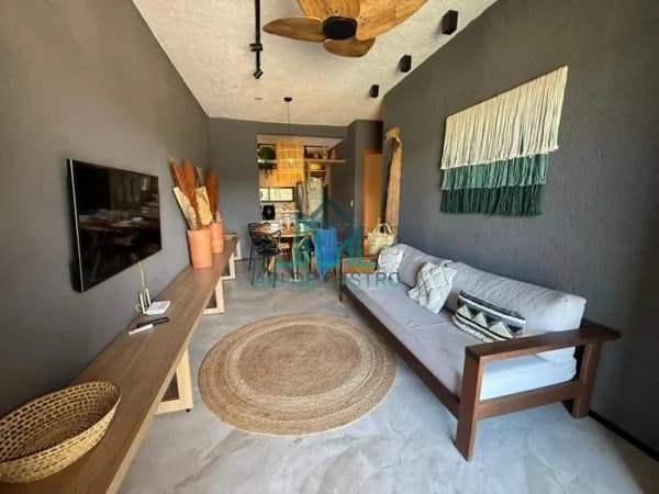 Apartamento 2 Suítes - Mobiliado, 58m², Varanda gourmet na Rota Ecológica dos Milagres - Alagoas