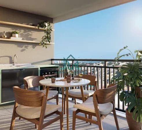 Apartamento Mood 2 Quartos no Murilópolis com Varanda - Maceió Alagoas