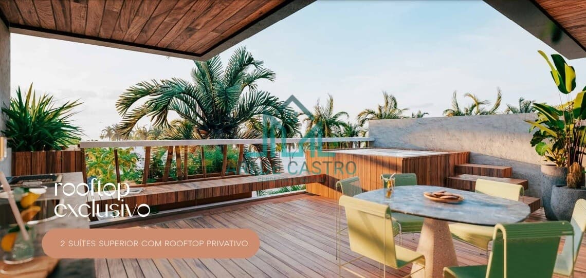 Casa 3 Suítes com Rooftop 186m² - Condomínio Yntima Beira-mar Praia de Tatuamunha Rota Ecológica dos Milagres