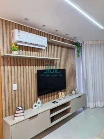 Apartamento Studio Quarto e Sala, Todo Mobiliado, 40m² à venda na Praia de Pajuçara - Maceió Alagoas