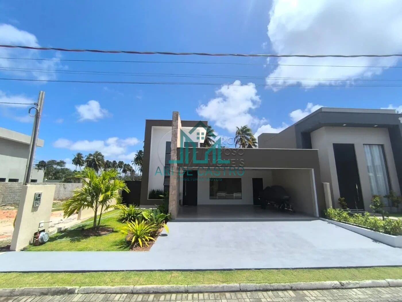 Casa Nascente com 3 Quartos, Piscina à venda em Condomínio na Massagueira -Alagoas