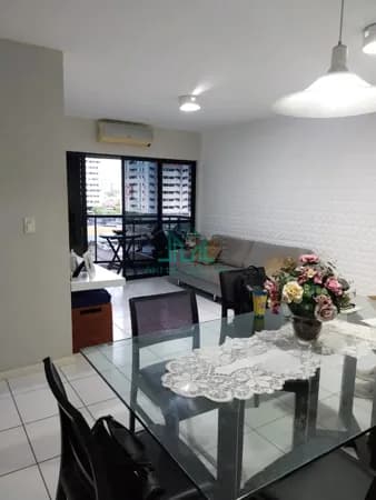 Apartamento com 109m² com 3 Suítes e Varanda à venda na Ponta Verde - Maceió Alagoas