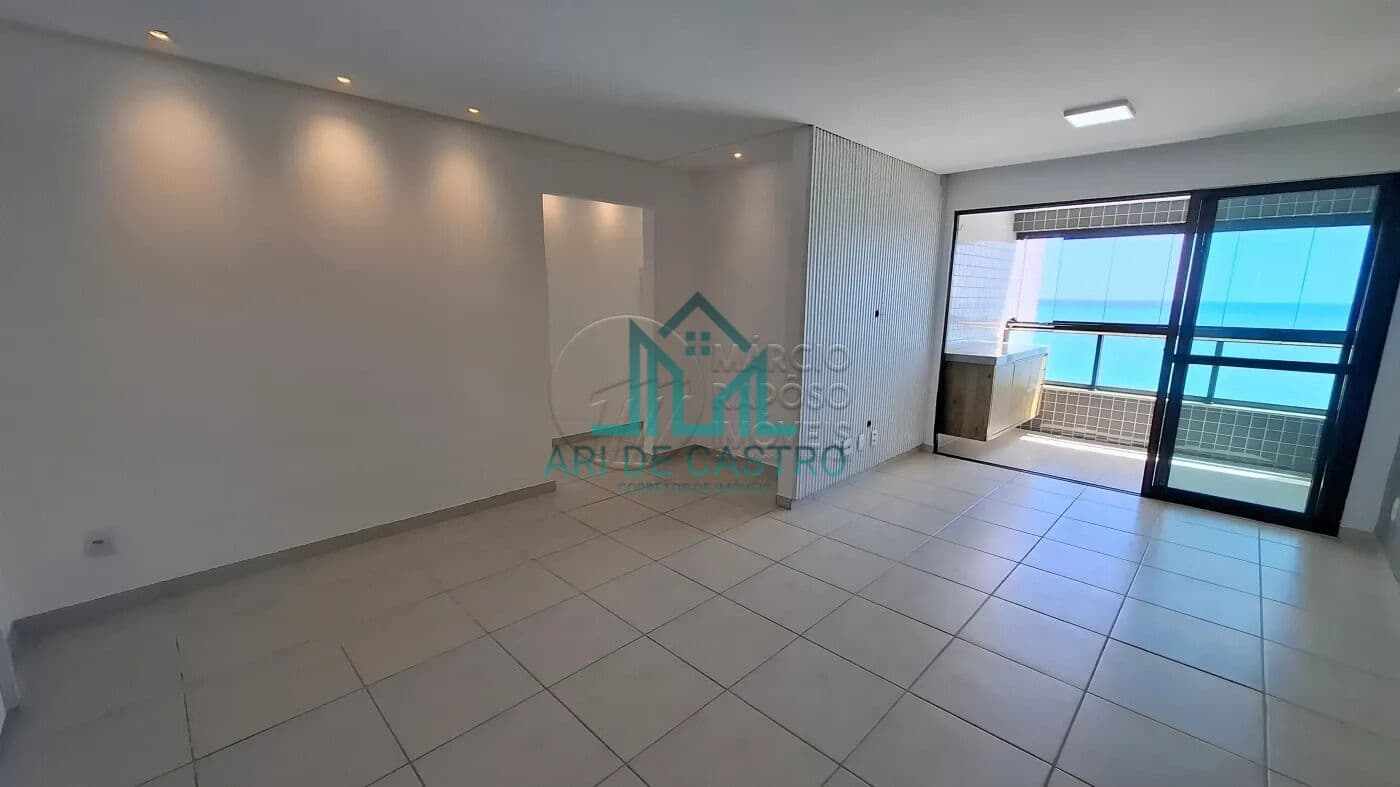 Apartamento Beira-mar da Praia de Jacarecica, 3 Suítes e Varanda Gourmet à venda - Maceió Alagoas