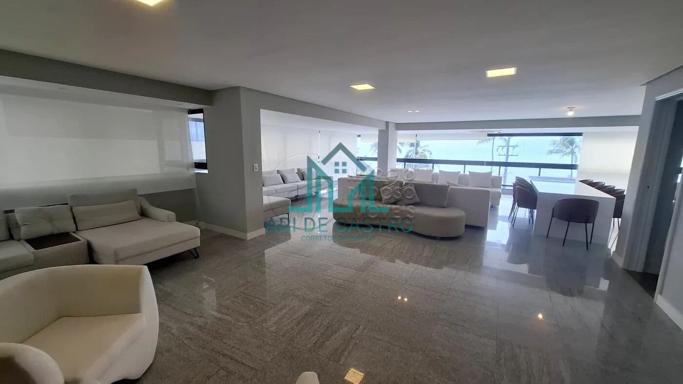 Apartamento Beira-mar em Maceió, 1 por andar com 5 Suítes com 298m² na Praia de Ponta Verde - Maceió Alagoas