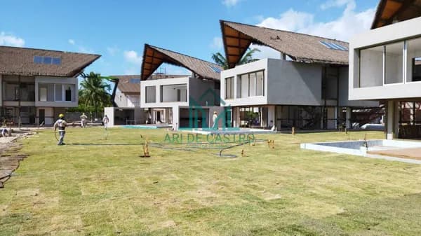 Casas à Venda com 4 Suítes, 276m², Piscina, Rooftop com Hidromassagem Alto Padrão a Beira-mar da Praia de Porto da Rua - Reserva Aysú em São Miguel dos Milagres Alagoas
