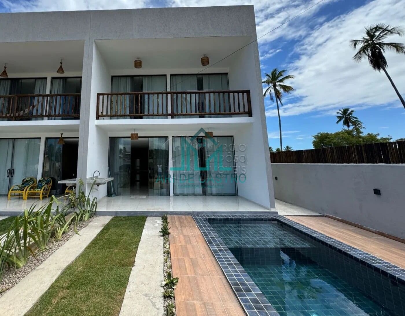 Casa no Patacho com 180m² com 3 quartos com Piscina no Loteamento Costa dos Corais no Patacho.