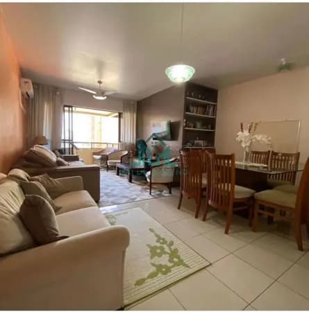 Apartamento com 3 Quartos, 117m², Varanda, 2 Vagas, Lavabo à venda na Ponta Verde - Maceió Alagoas