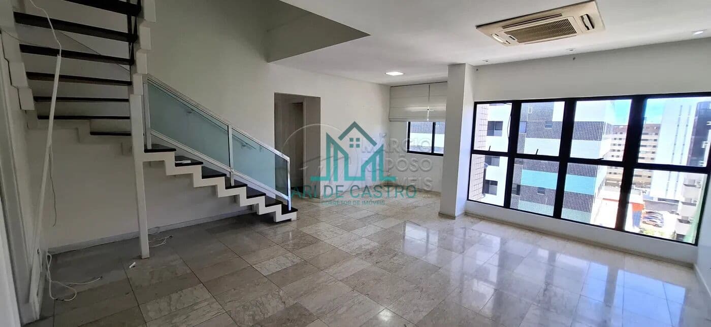 Apartamento Cobertura Duplex com 236,85m, 4 Suítes, 3 Vagas com Piscina na Jatiuca - Maceió Alagoas