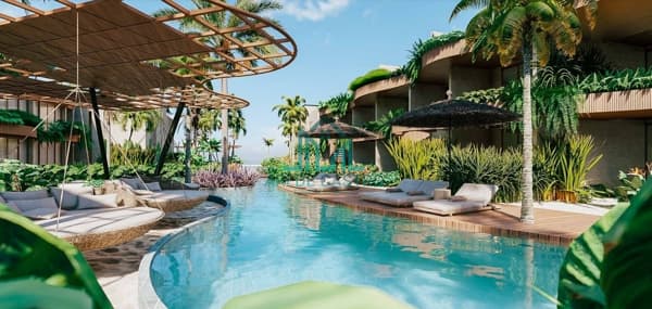 Makana - Apartamento Studio Vista Mar, 37,2m², na Praia do Toque - São Miguel dos Milagres Alagoas